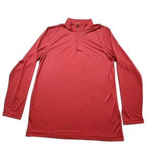 Ultra Clubs Men's Active Golf Polo Shirts 1/4 Zip‎ Long Sleeve Quick Dry Workout